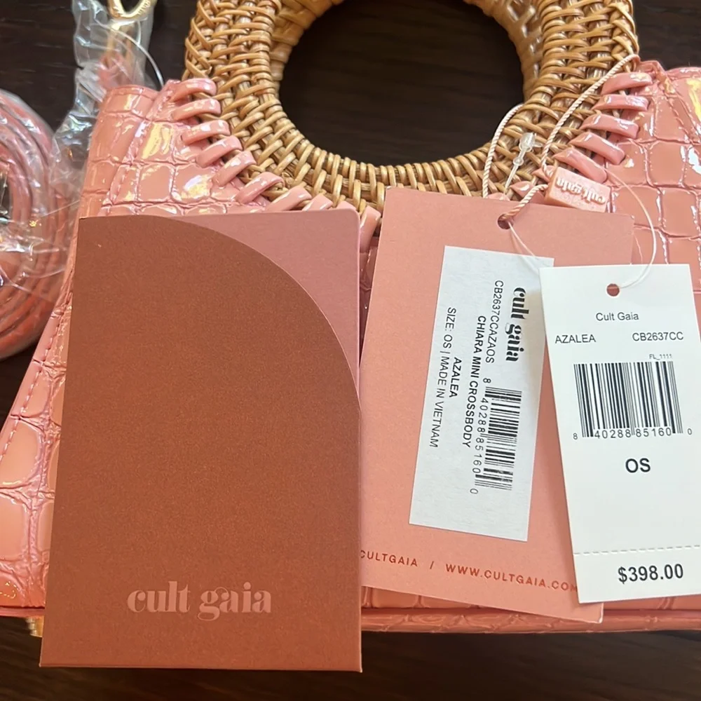 Cult Gaia Pink Chiara Crossbody Bag - Picture 9 of 9